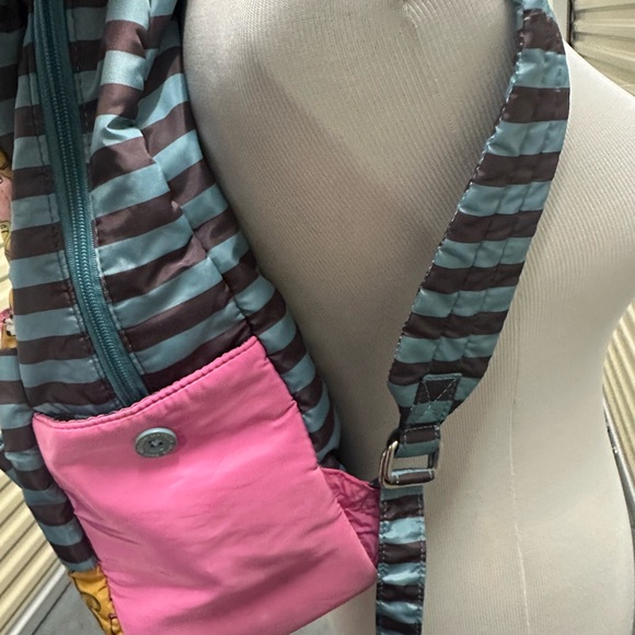 Matilda Jane Make the Grade Bow Coquette Quilted Backpack - Picture 4 of 5